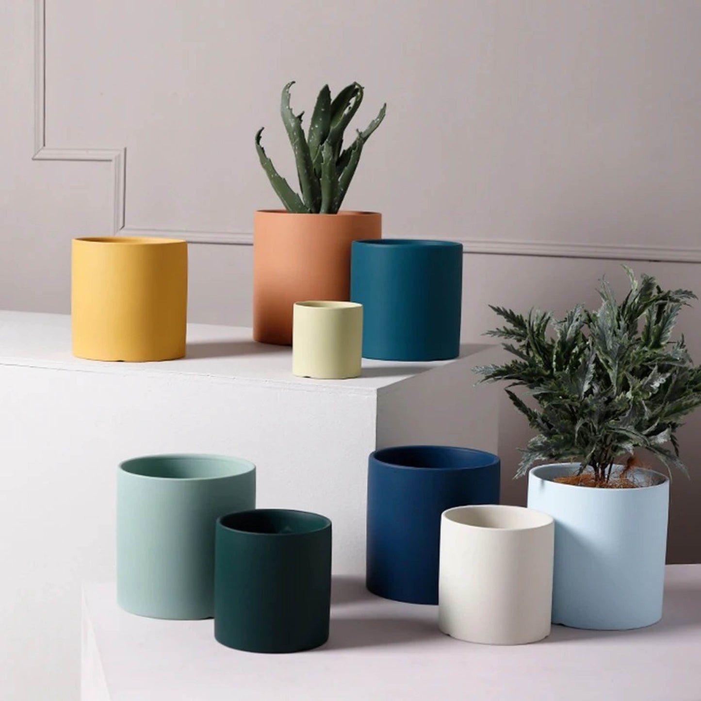 Colorful Ceramic Planter