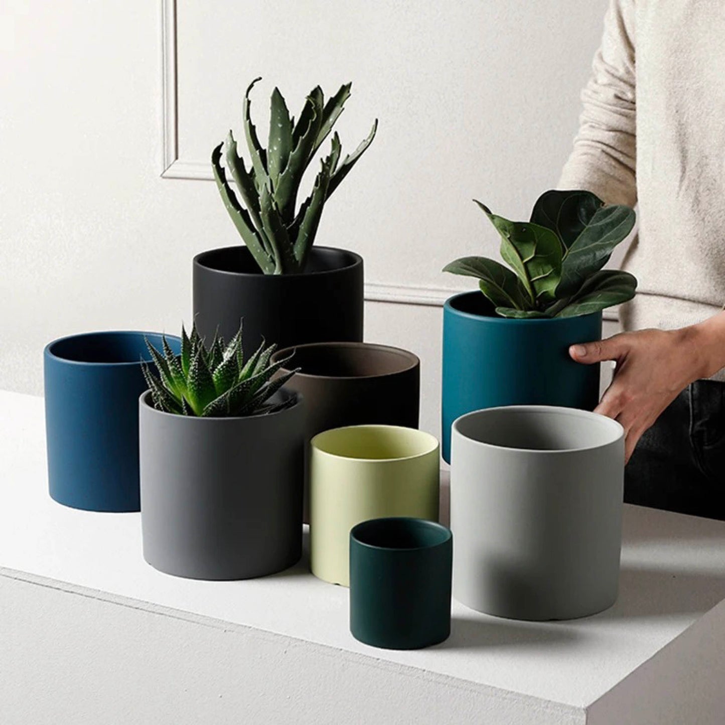 Colorful Ceramic Planter