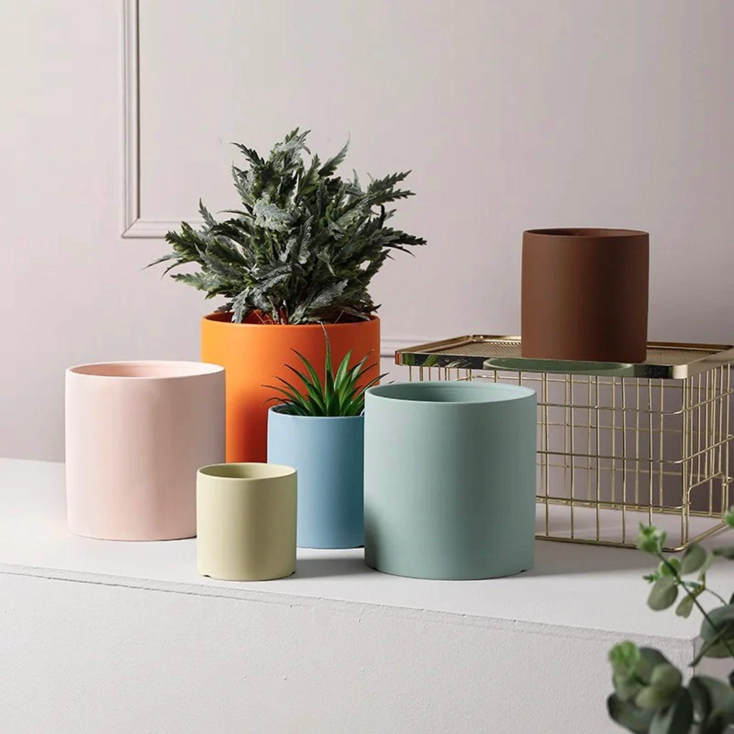 Colorful Ceramic Planter