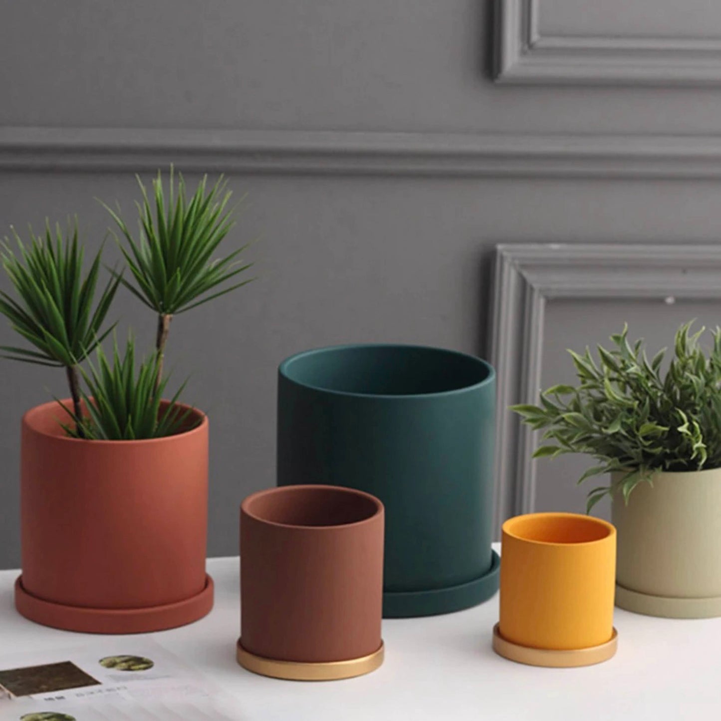 Colorful Ceramic Planter