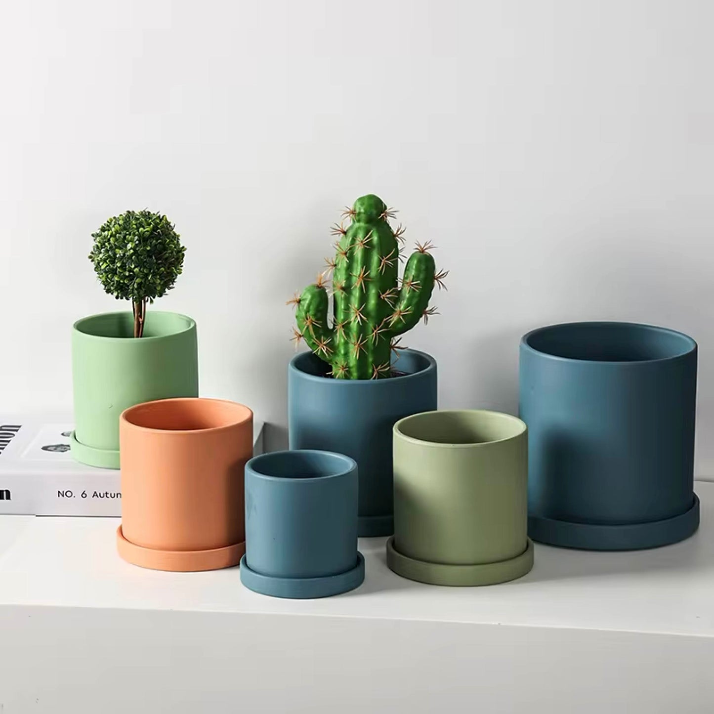 Colorful Ceramic Planter