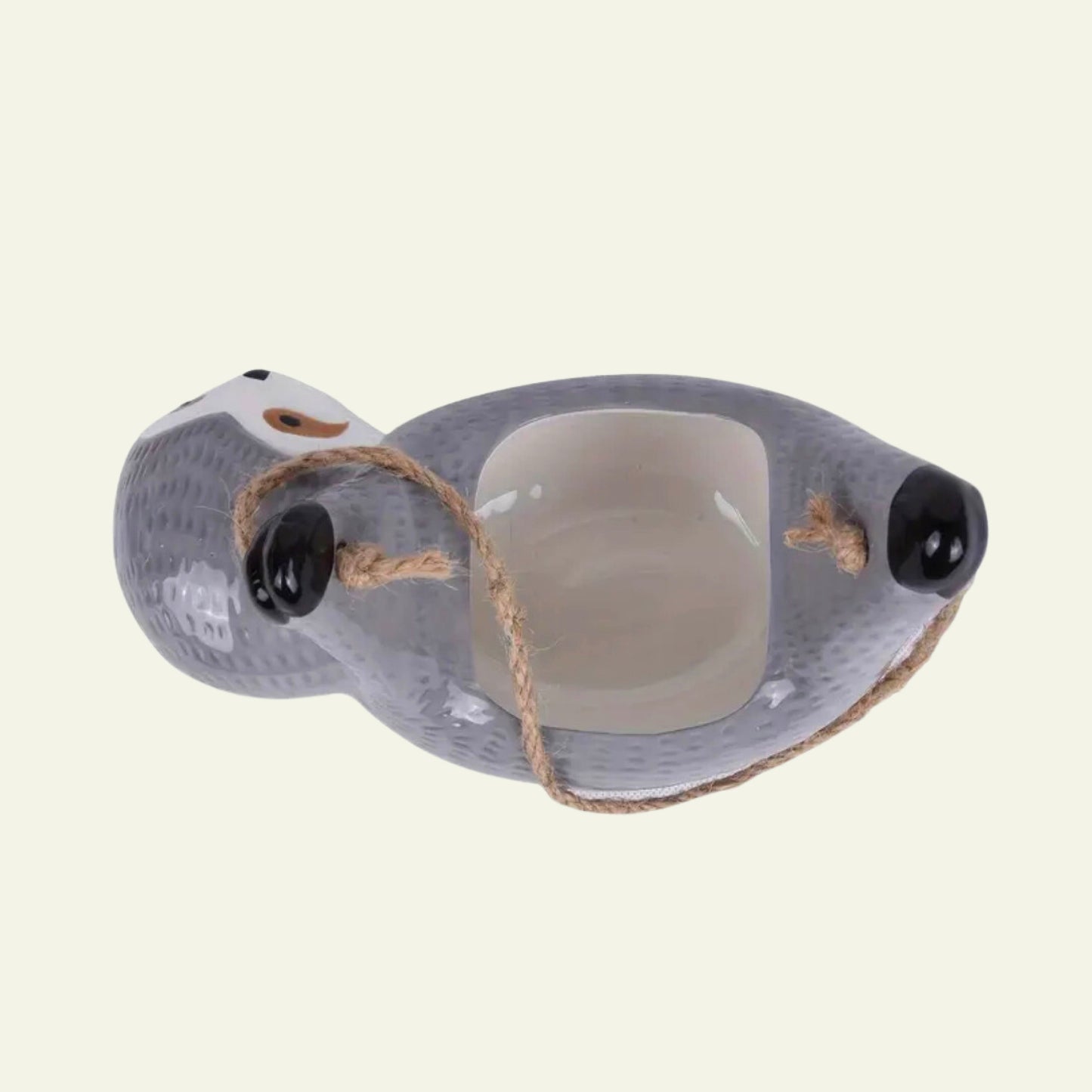Sloth Ceramic Planter
