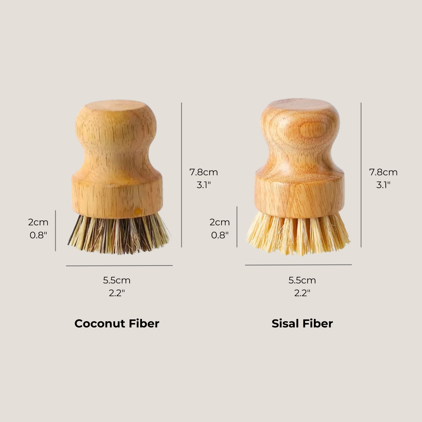 Sisal Fiber/Coconut Fiber Scrubber