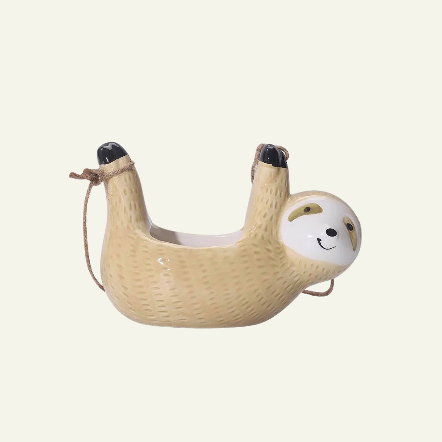 Sloth Ceramic Planter