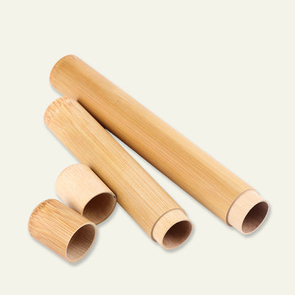 Bamboo Toothbrush Case