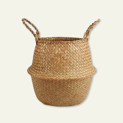 Seagrass Basket with Handles