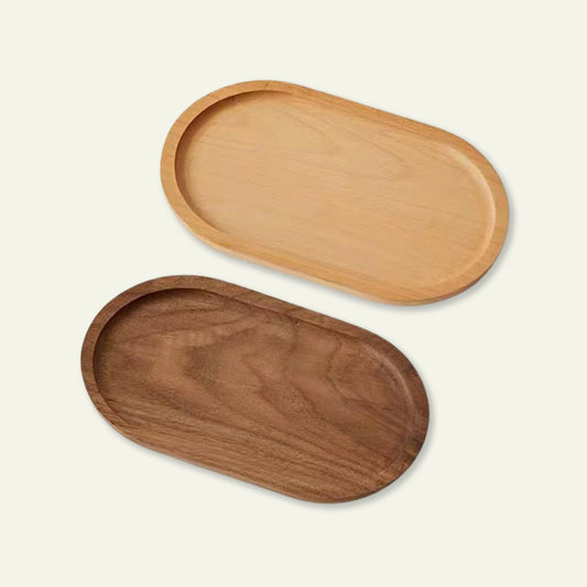 Wooden Oval Tray