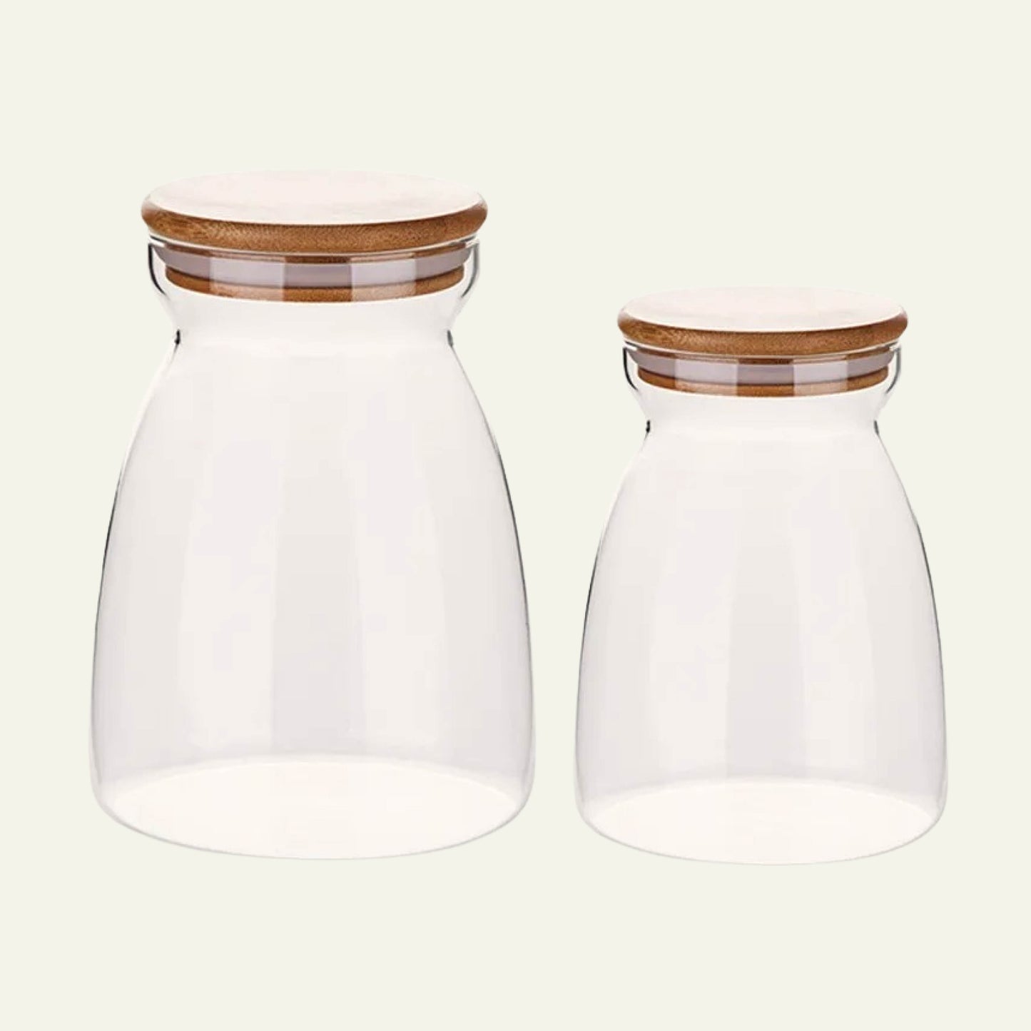 Glass Airtight Food Jar