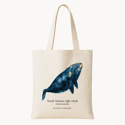 North Atlantic Right Whale Tote Bag
