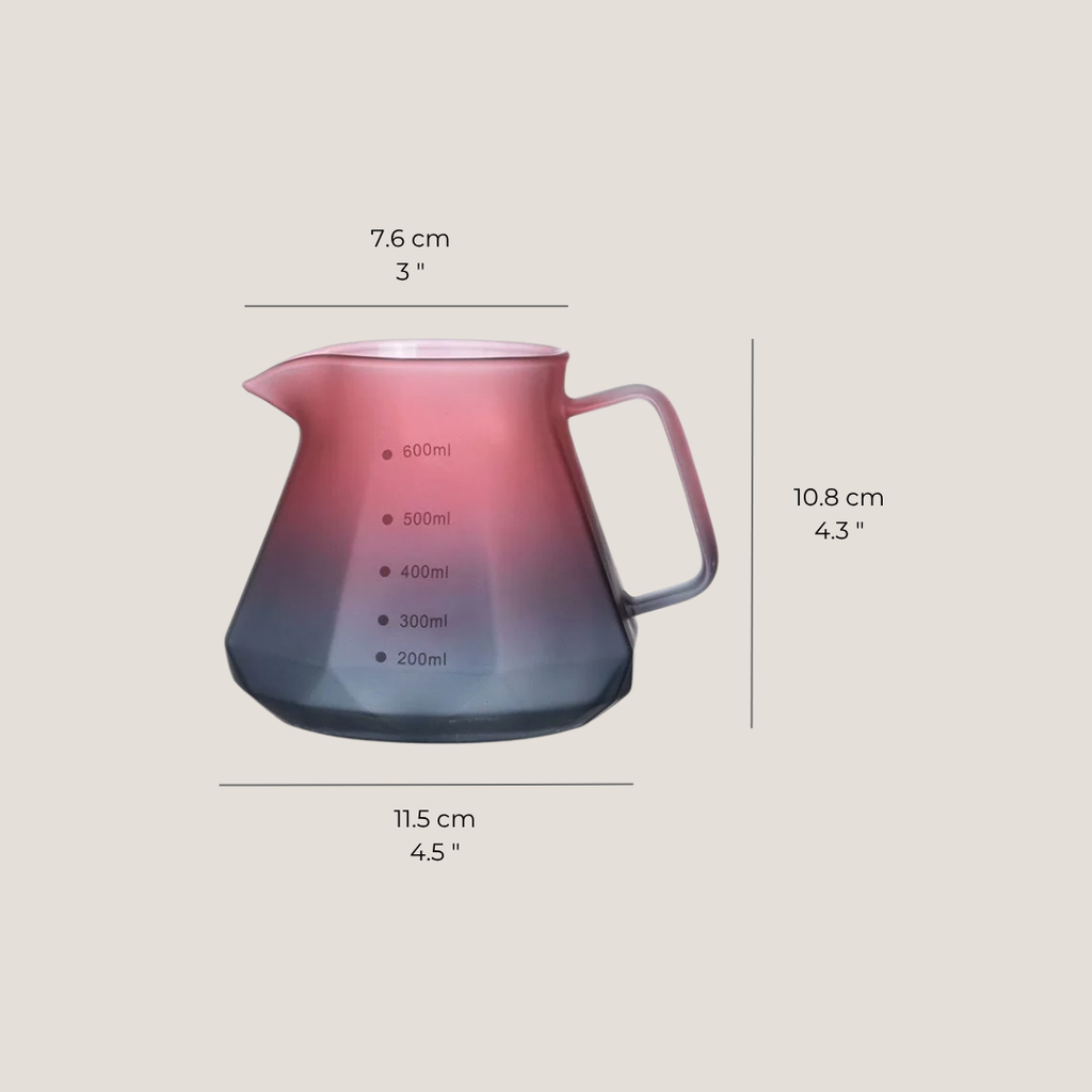 600ml Hand Drip Pour Over Coffee Set