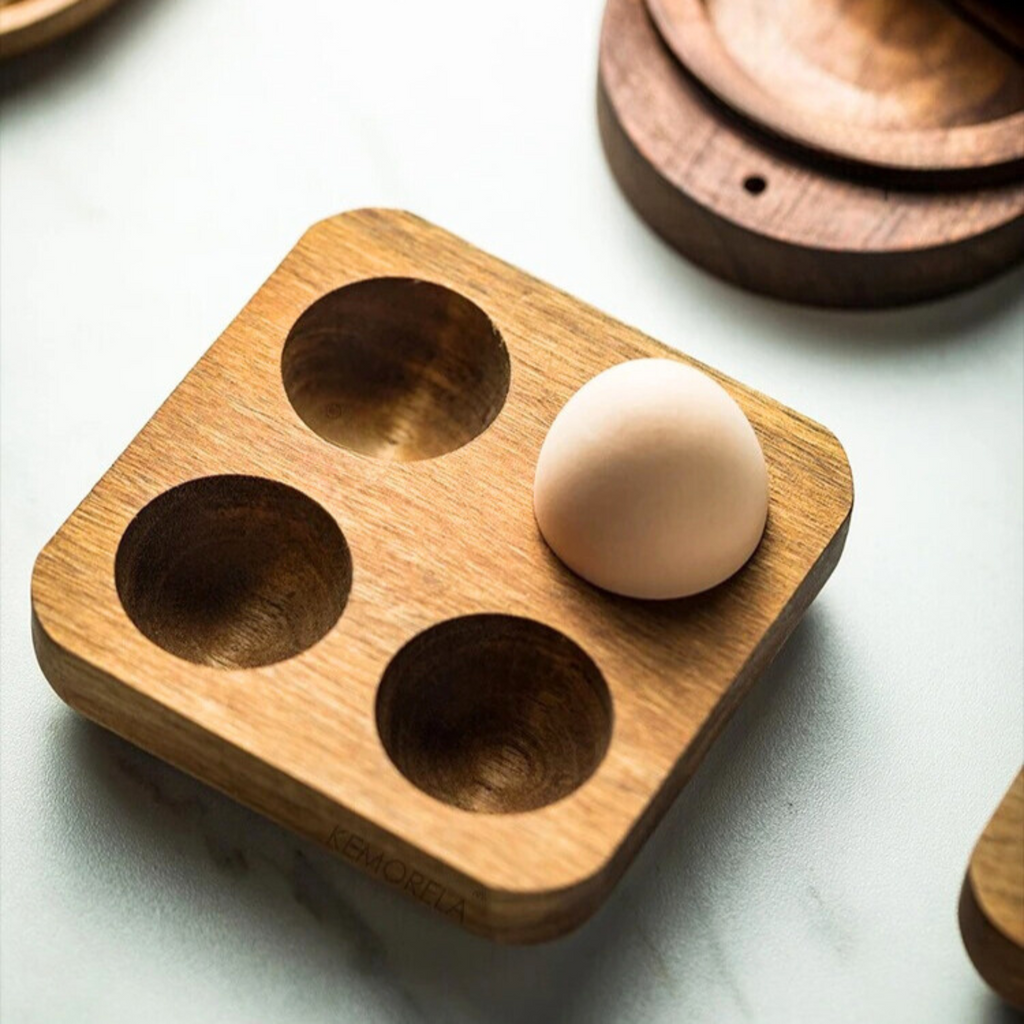 Wooden Egg Tray