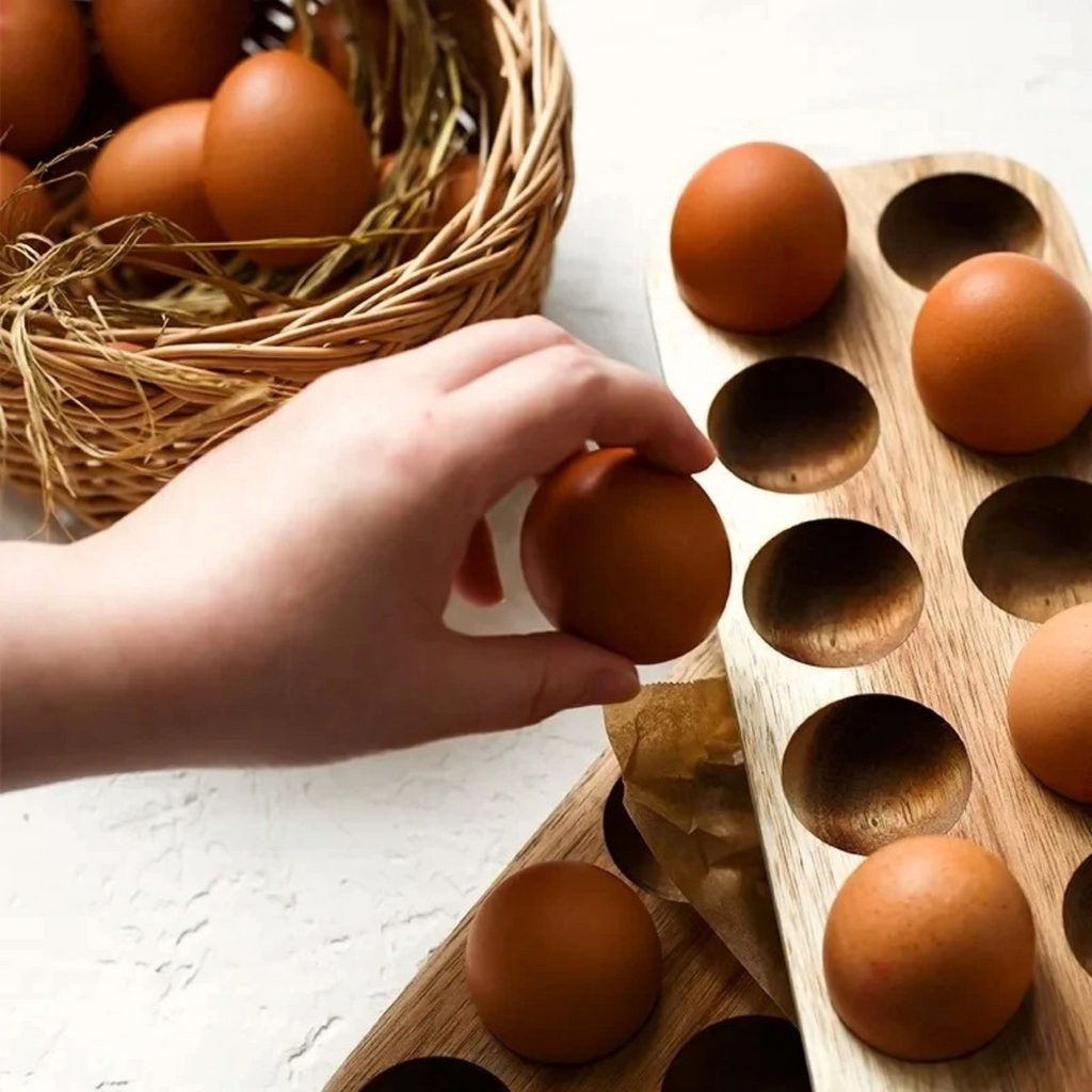 Wooden Egg Tray
