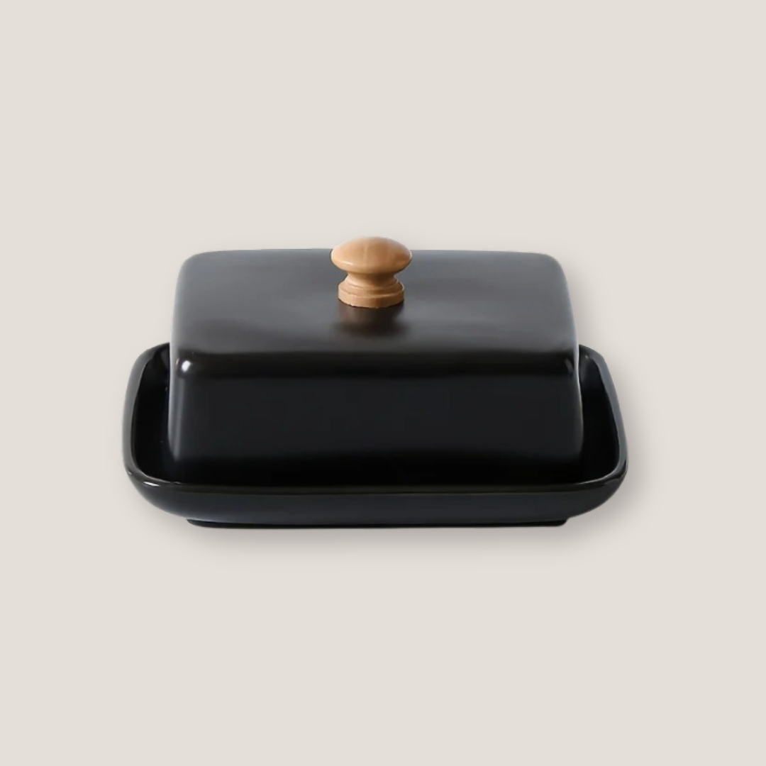 Ceramic Butter Dish with Lid