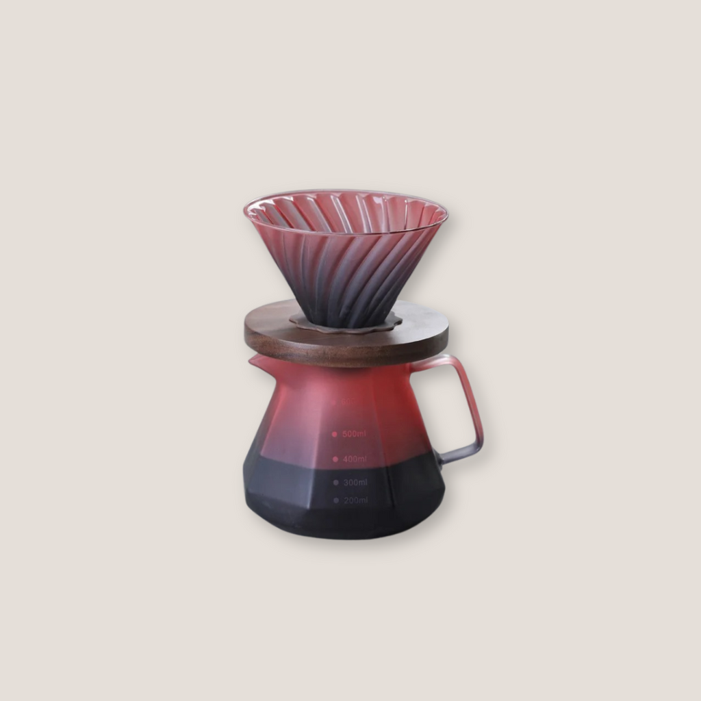 600ml Hand Drip Pour Over Coffee Set