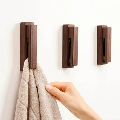 Wooden Peg Towel Hook