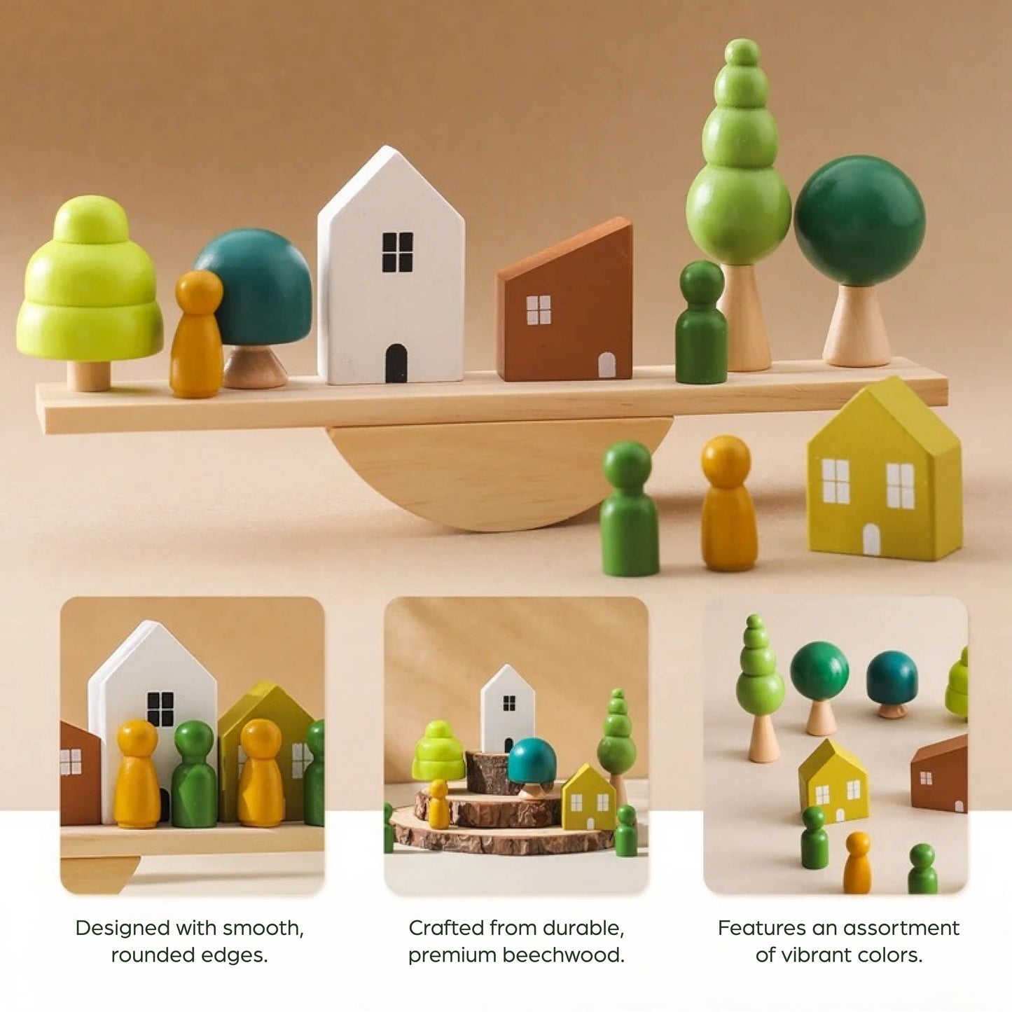 Wooden Balance Toy Set