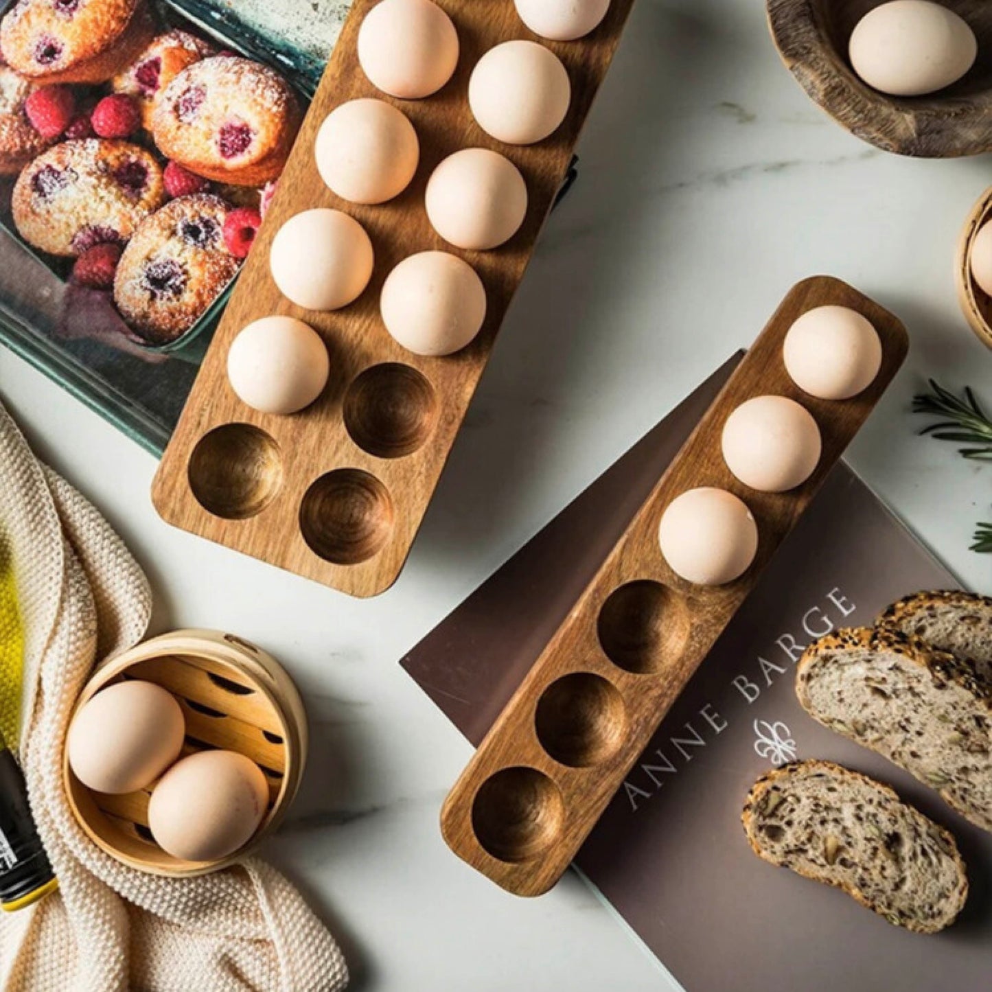 Wooden Egg Tray