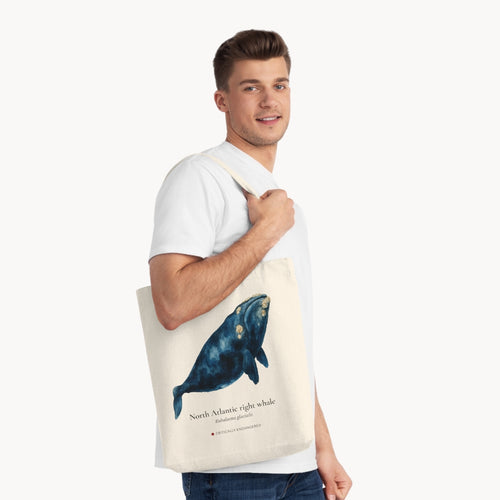 North Atlantic Right Whale Tote Bag