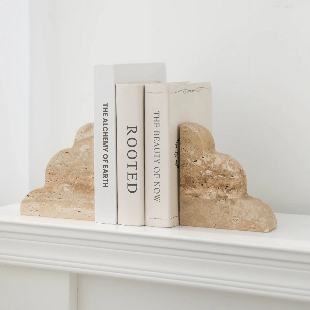 Roman Stone Bookends