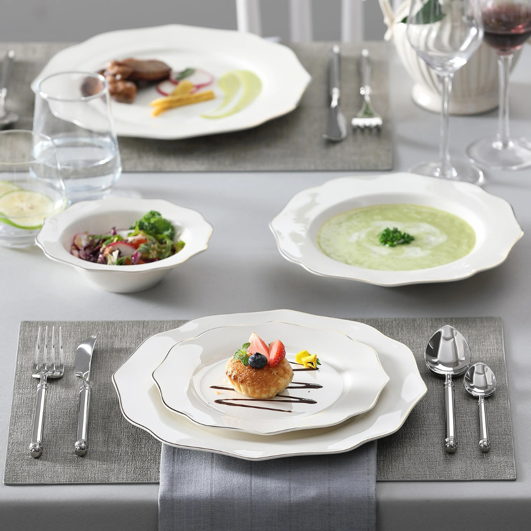 Lotus Luxe Dinnerware Set