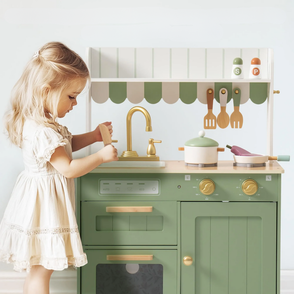 Maison Kitchen in Muted Olive