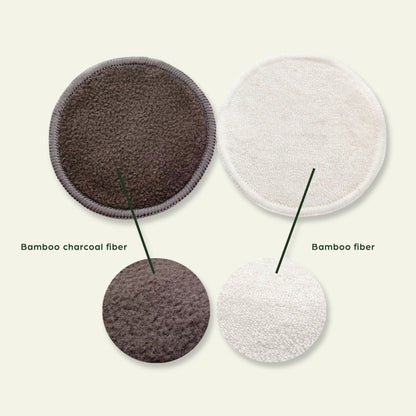 Reusable Bamboo Fiber Makeup Remover Pads