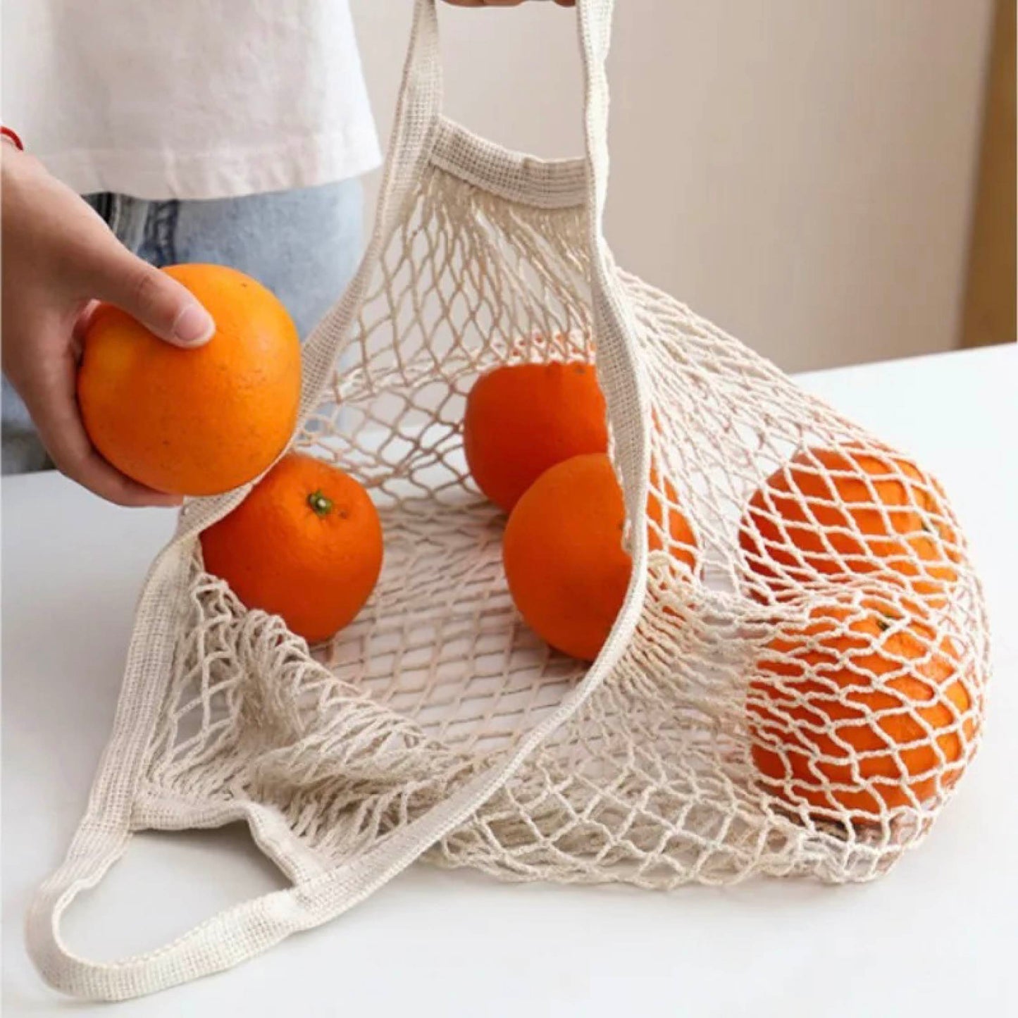 Cotton Mesh Bags – Pack of 2