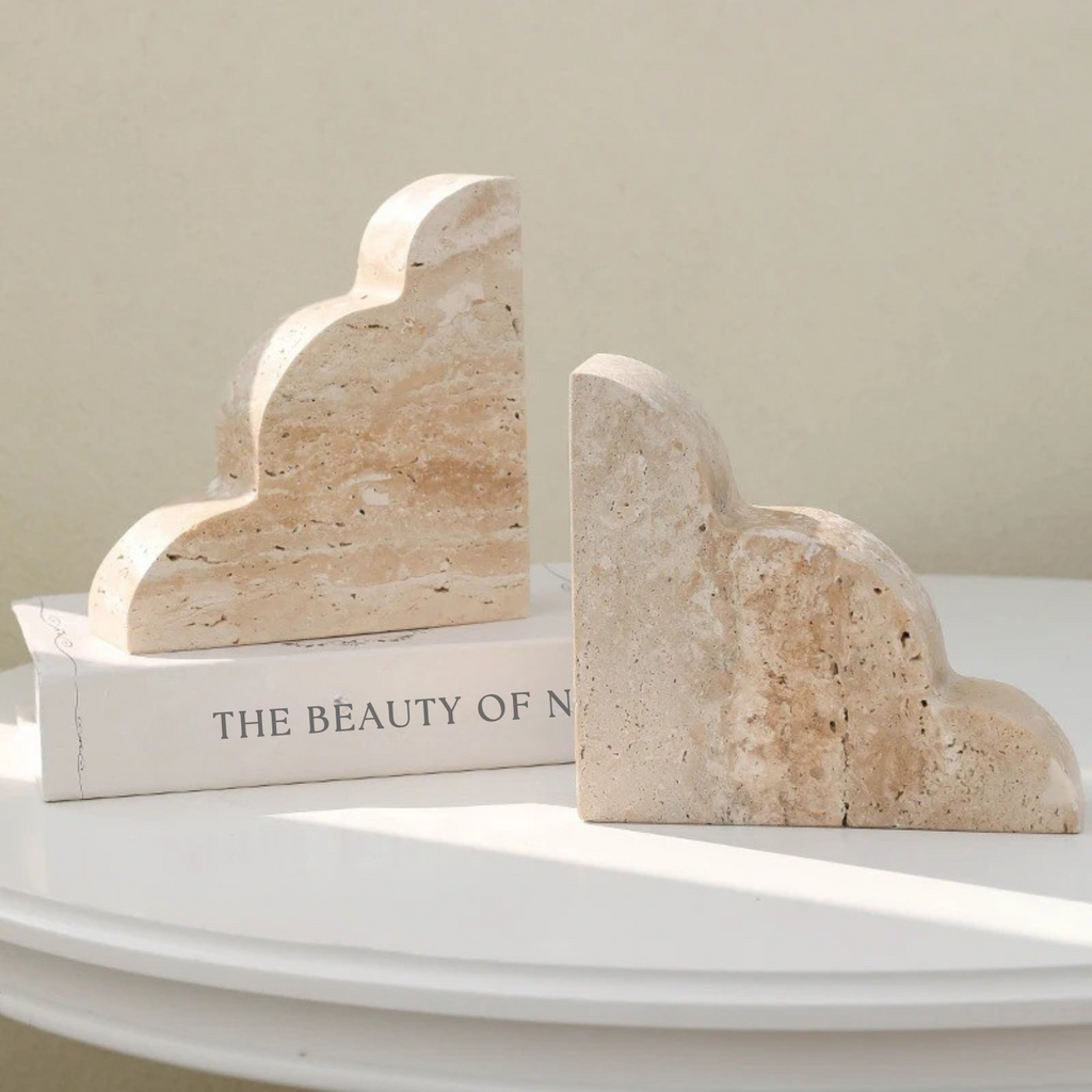 Roman Stone Bookends