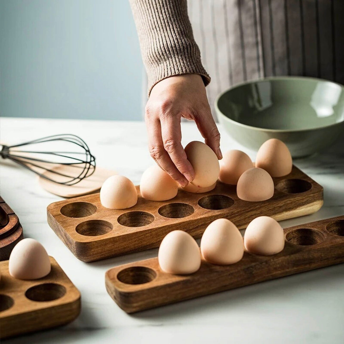 Wooden Egg Tray