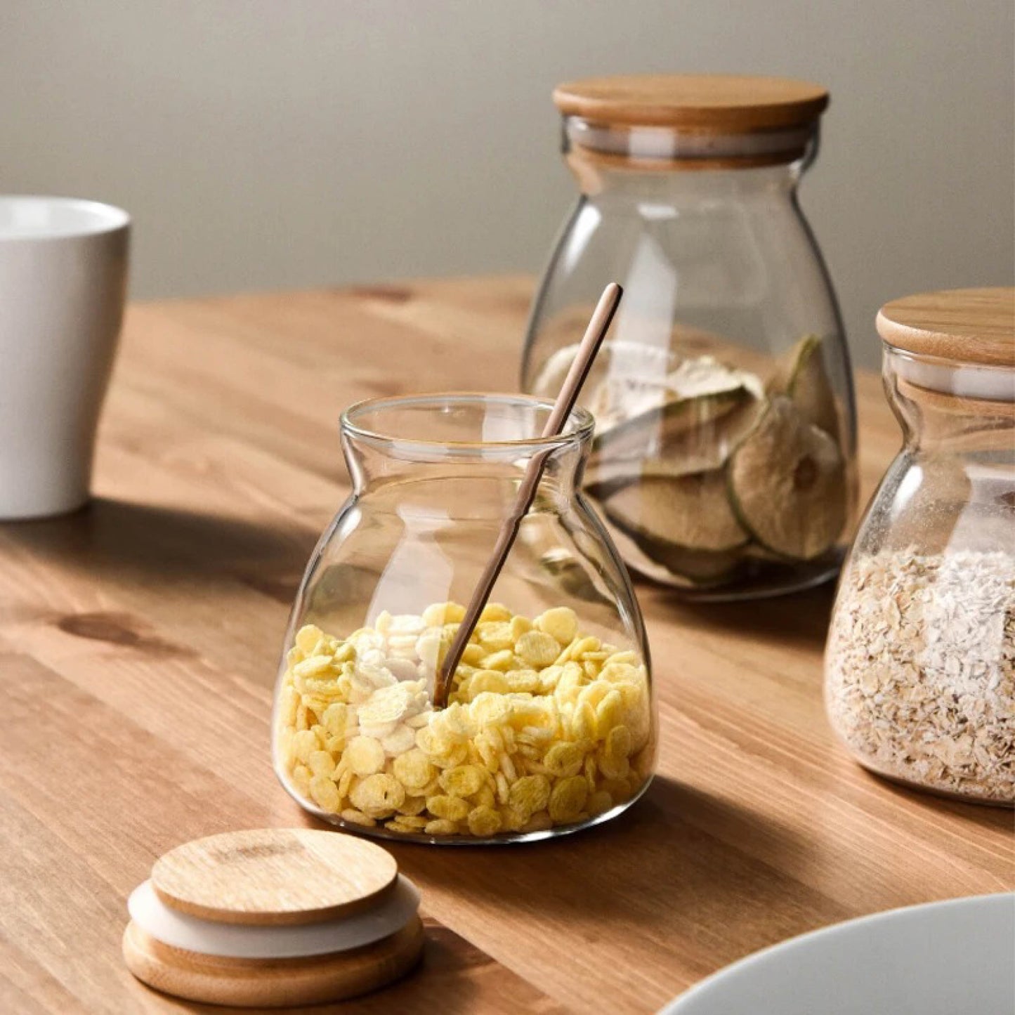 Glass Airtight Food Jar