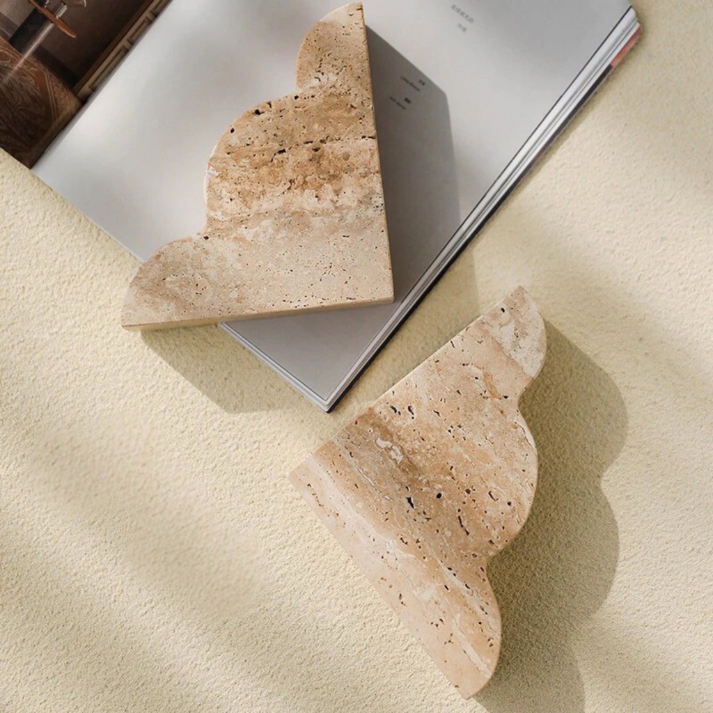 Roman Stone Bookends