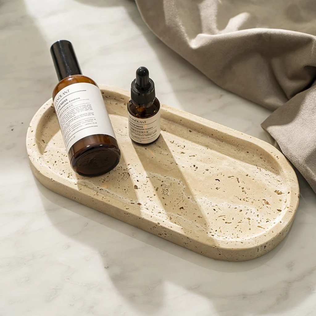 Roman Stone Vanity Tray