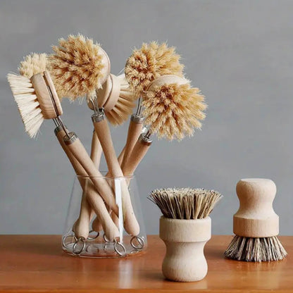 Sisal Brush with Replaceable Head