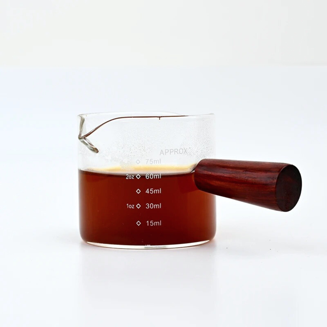 75ml Double Pour Spout Glass Measuring Cup