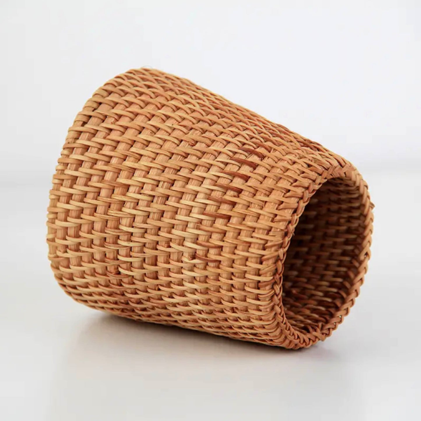 Handwoven Rattan Pencil Holder