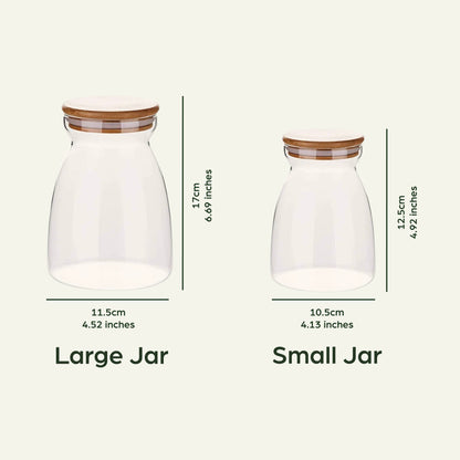 Glass Airtight Food Jar