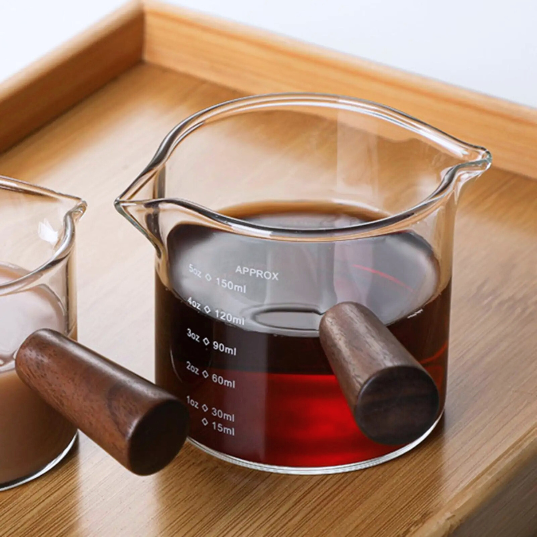 75ml Double Pour Spout Glass Measuring Cup