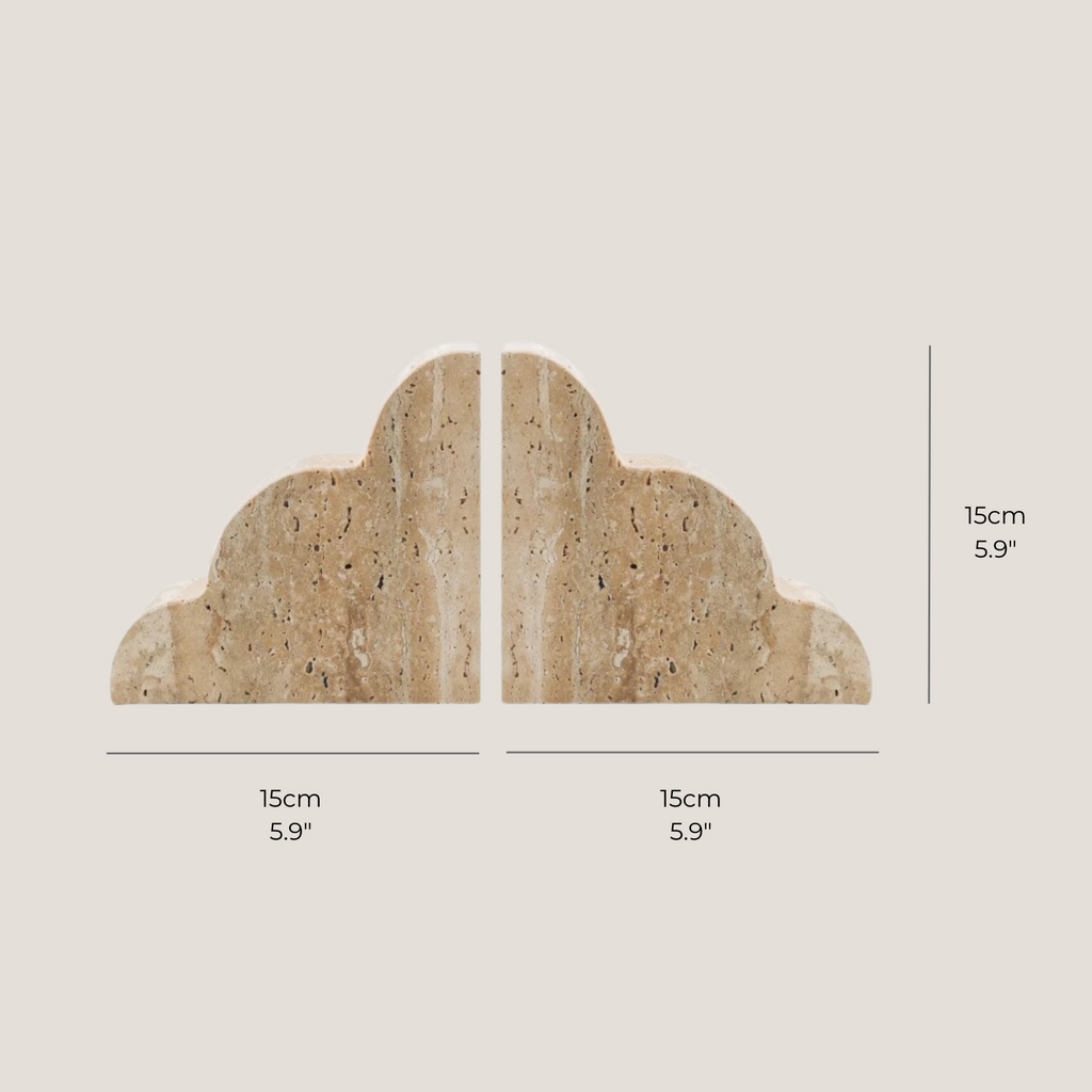 Roman Stone Bookends
