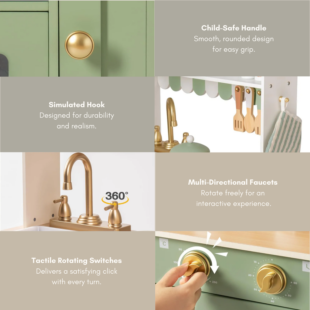 Maison Kitchen in Muted Olive