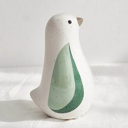 Ceramic Bird Figurines Set