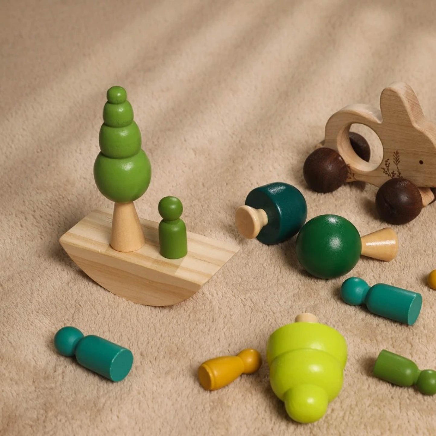 Wooden Balance Toy Set