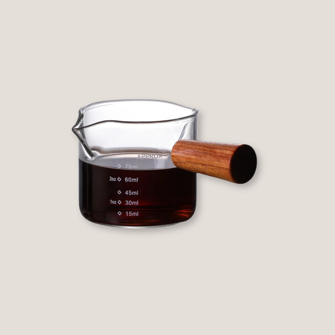 75ml Double Pour Spout Glass Measuring Cup
