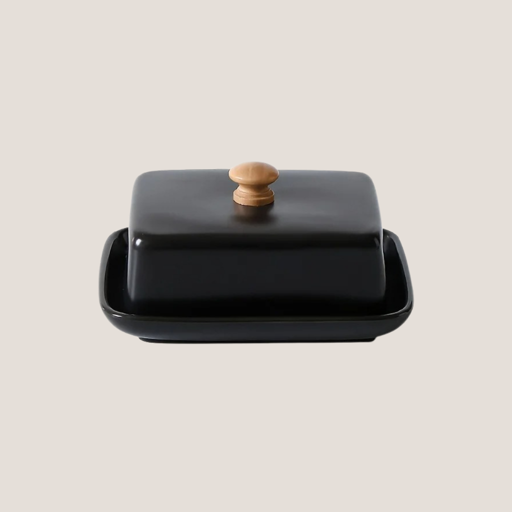 Ceramic Butter Dish with Lid