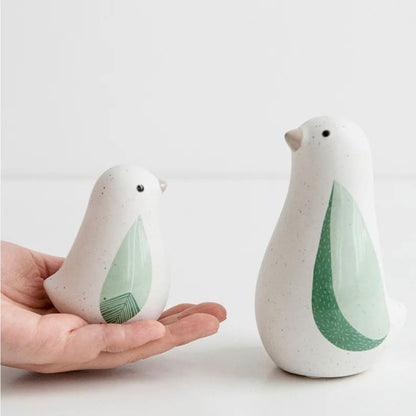 Ceramic Bird Figurines Set