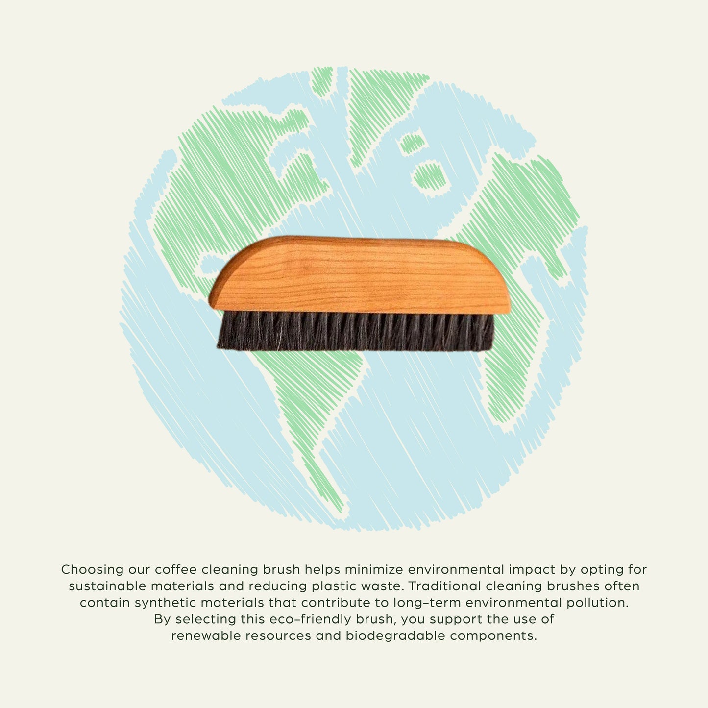 Coffee Cleaning Brush