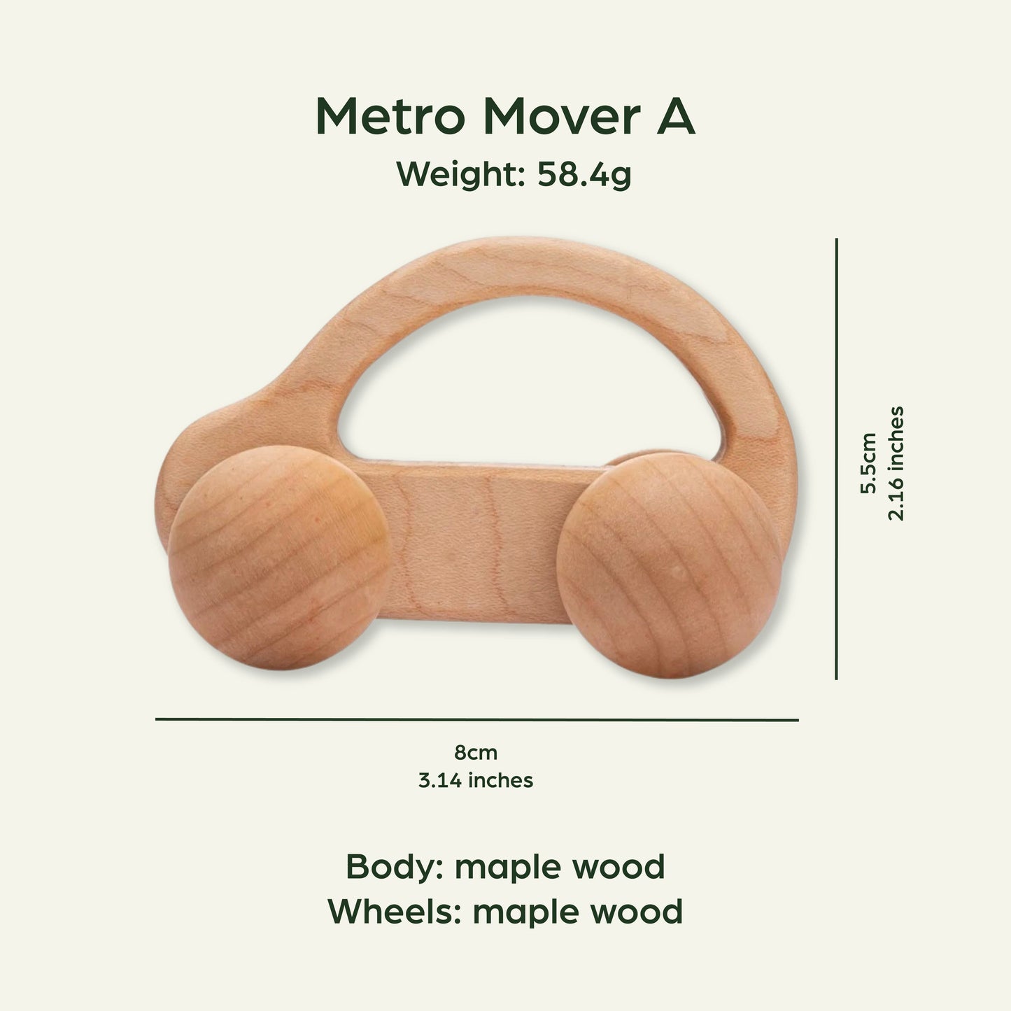 Wooden Toy Car