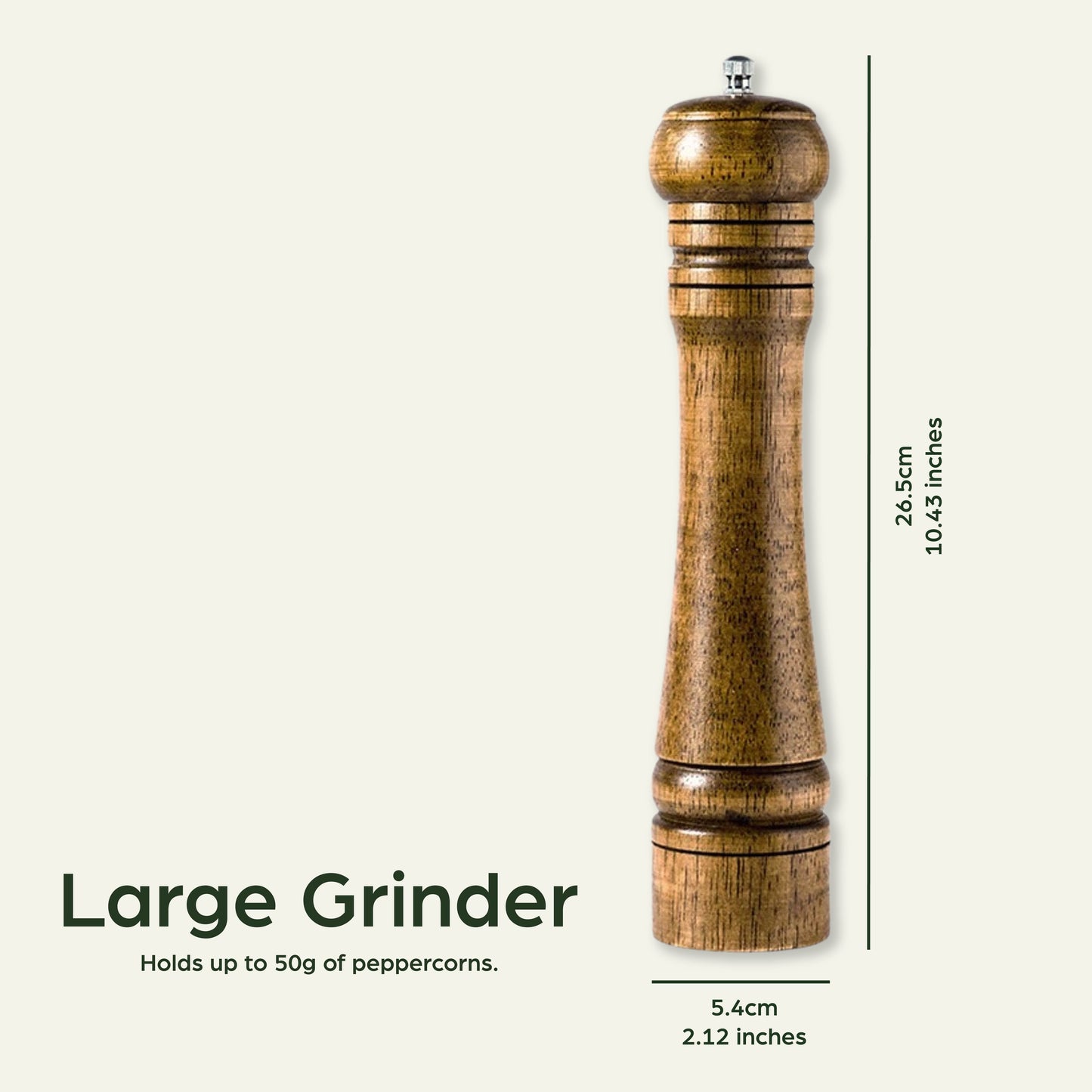 Oakwood Pepper Grinder