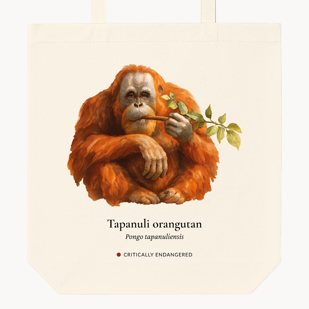Tapanuli Orangutan Tote Bag