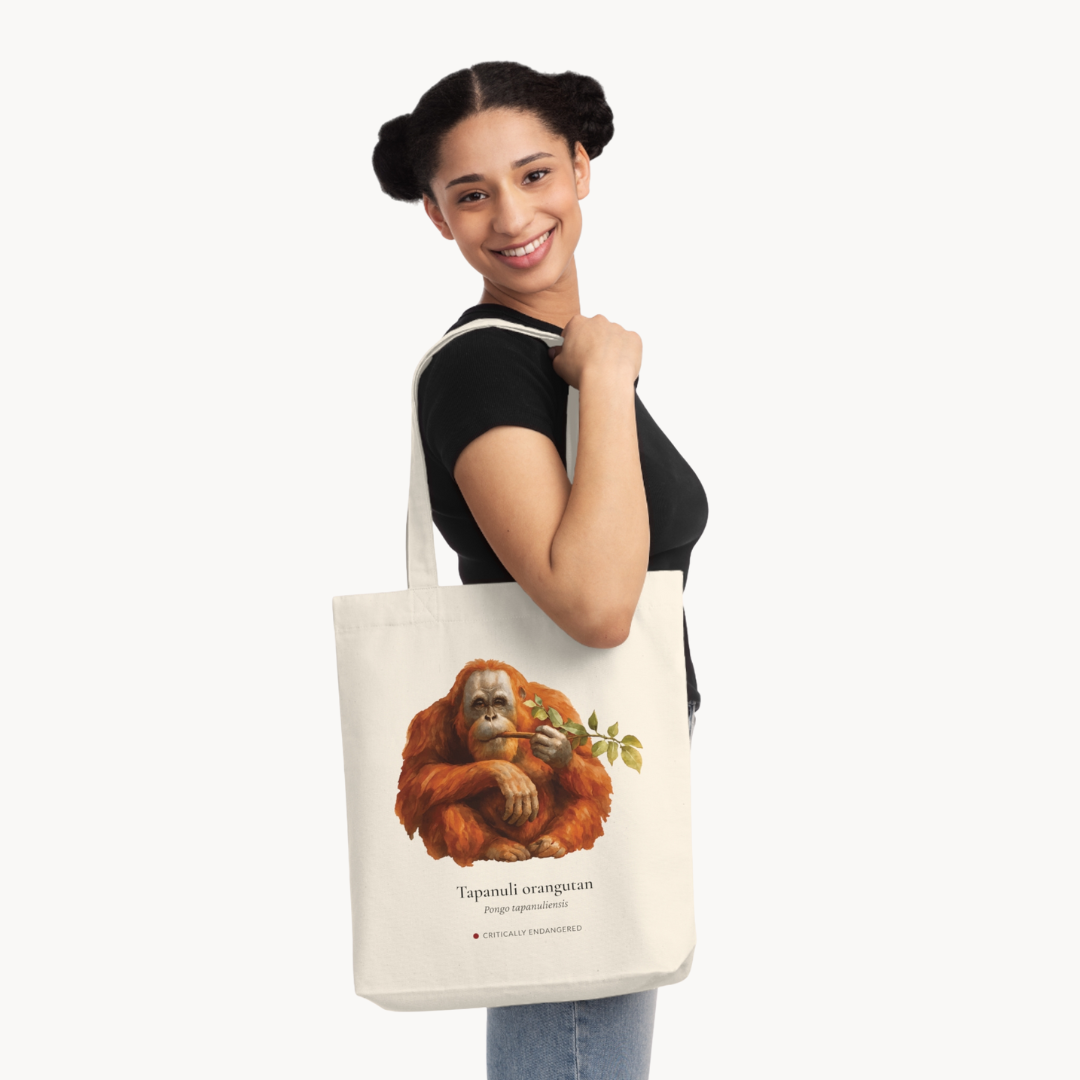 Tapanuli Orangutan Tote Bag