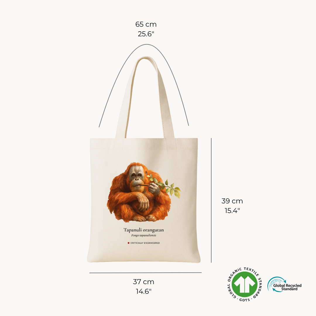 Tapanuli Orangutan Tote Bag